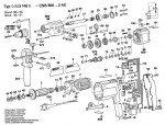 Bosch 0 603 148 603 Csb 800-2 Re Percussion Drill 220 V / Eu Spare Parts